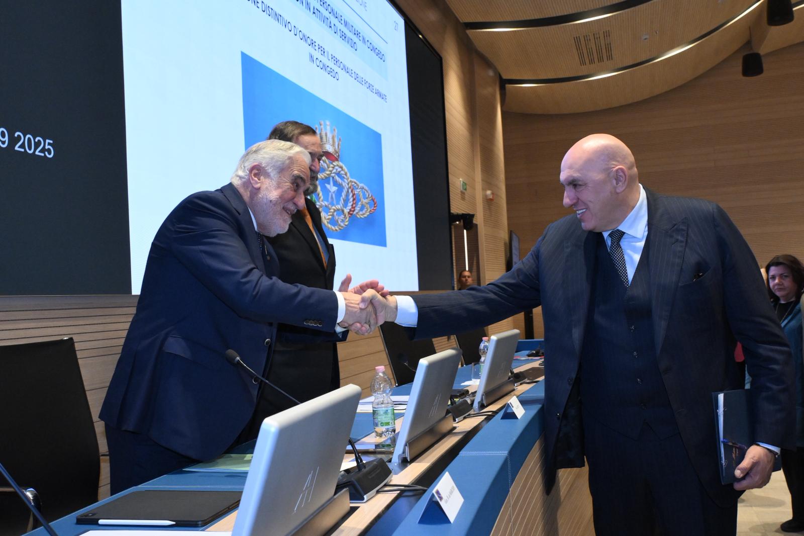 Riunione annuale con le Associazioni Combattentistiche e Partigiane, d'Arma e di Categoria